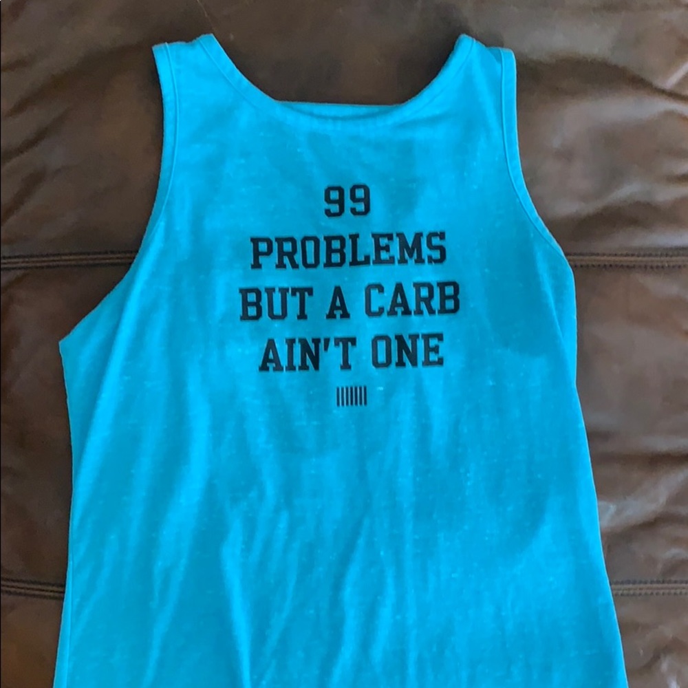 Victoria’s Secret muscle tank.